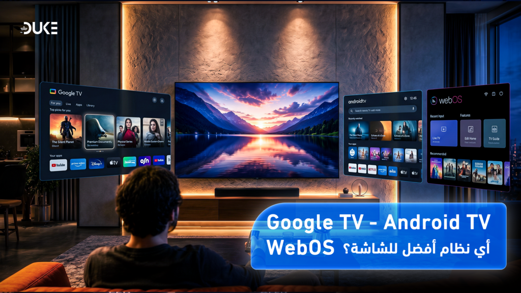 Google TV أم Android TV أم WebOS: افضل نظام تشغيل للشاشة؟