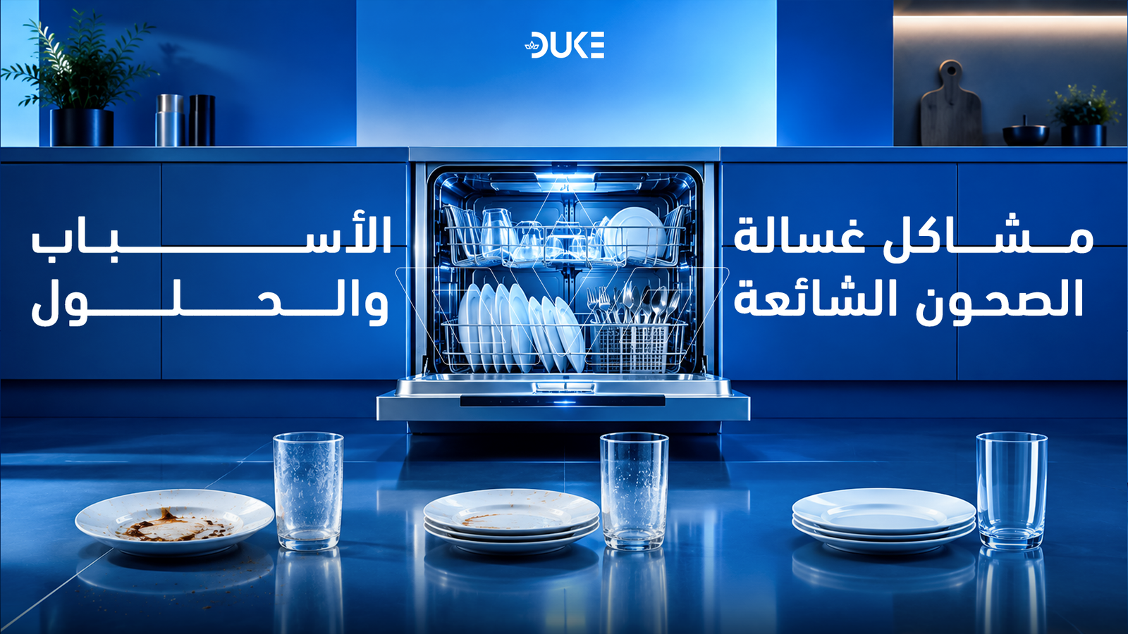 مشاكل غسالة الصحون الشائعة: الأسباب والحلول